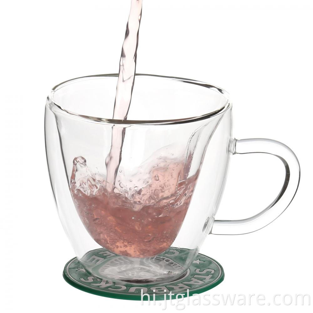 Drinking Brown Glass Mugs